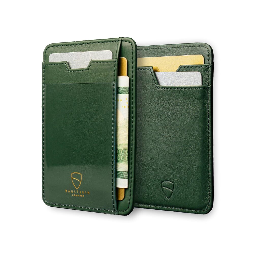 9615 Slim RFID Wallet - Leather Front Pocket Minimalist Card Holder Wallet
